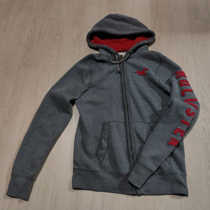 홀리스터 후드집업 남성 M 그레이