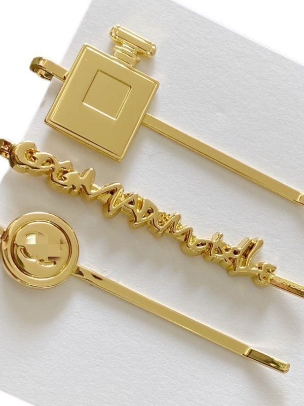 샤넬 헤어핀 3종--1