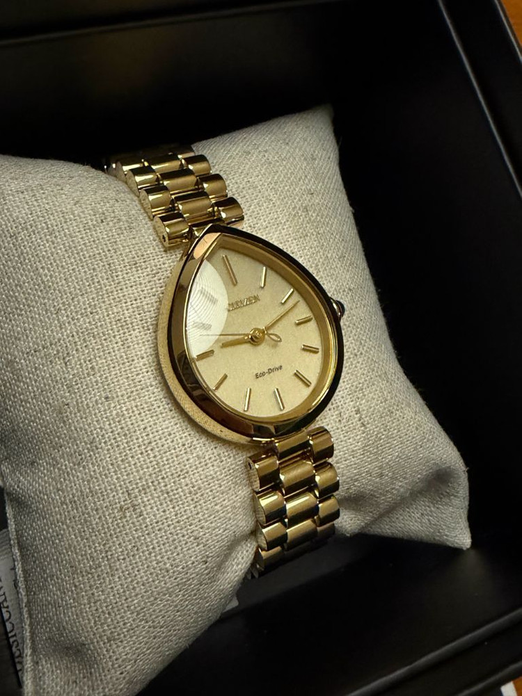 [1회착용] 시티즌 L라인 여성용 금장 시계 (EM1202-50P) / 풀박스--3