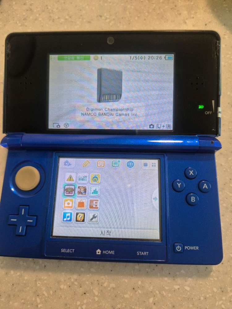 닌텐도ds 디지몬챔피언쉽 알칩 팝니다--1