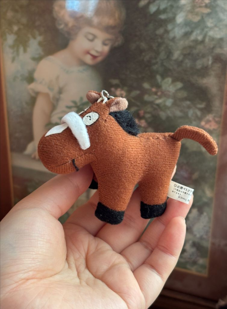 일본 고전인형 Eikoh G1 경주마인형 원본마 우마무스메굿즈 빈티지인형키링누이--2