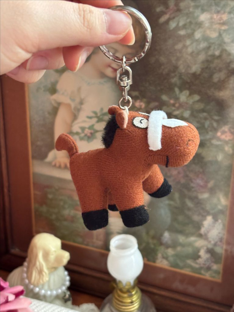 일본 고전인형 Eikoh G1 경주마인형 원본마 우마무스메굿즈 빈티지인형키링누이--0