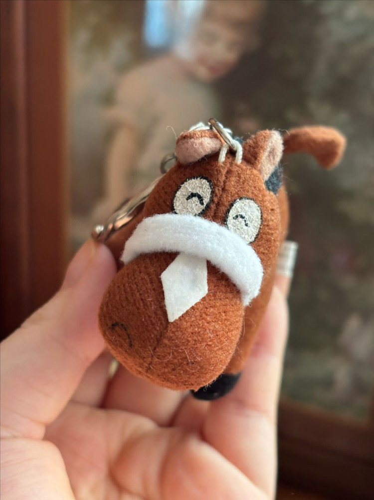 일본 고전인형 Eikoh G1 경주마인형 원본마 우마무스메굿즈 빈티지인형키링누이--3