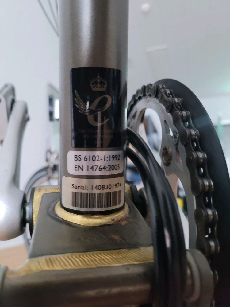 브롬톤 로우라커 3단 14년식 이미지