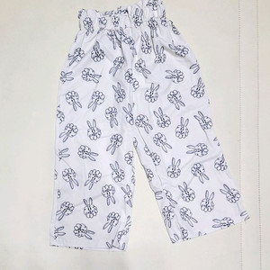 (새상품) 110 유아 토끼 바지