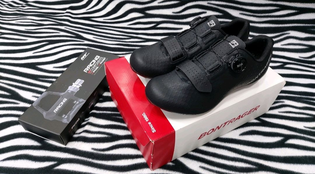 BONTRAGER 트랙 본트레거 로드클릿슈즈/HT 초경량 클릿페달--4