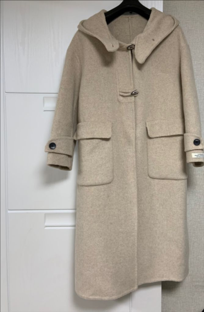 &새상품& 오트밀 자타라 핸드메이드 코트& 이미지