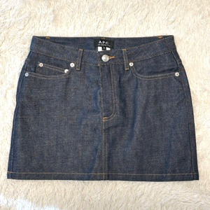 A.P.C 아페쎄 생지 데님 미니 주페 스커트