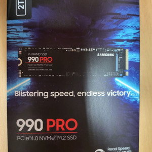 [미개봉] 삼성전자 990 PRO M.2 NVMe (2TB)