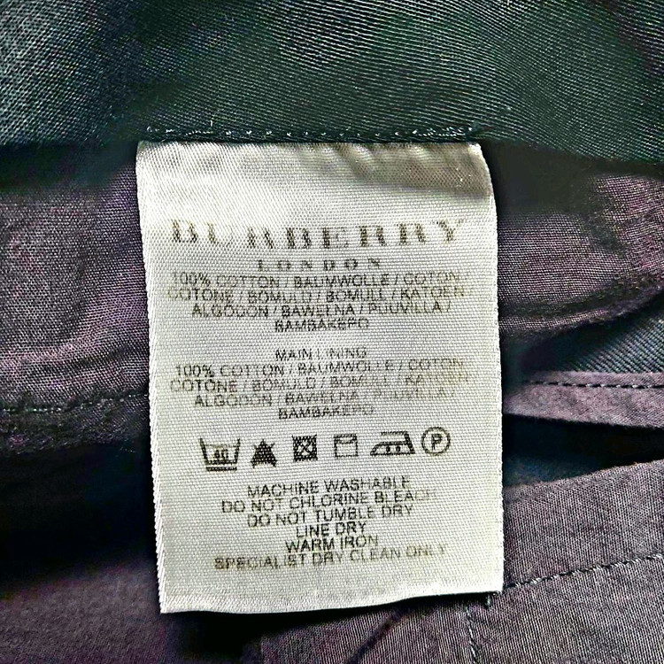 새제품급*버버리 남성바지36-37*슬렉스--2