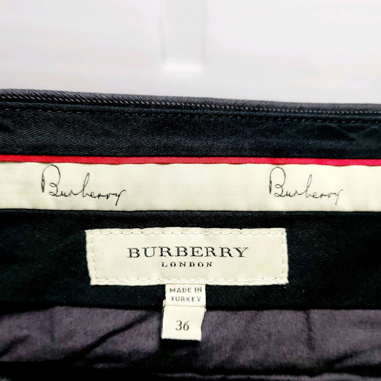 새제품급*버버리 남성바지36-37*슬렉스--3