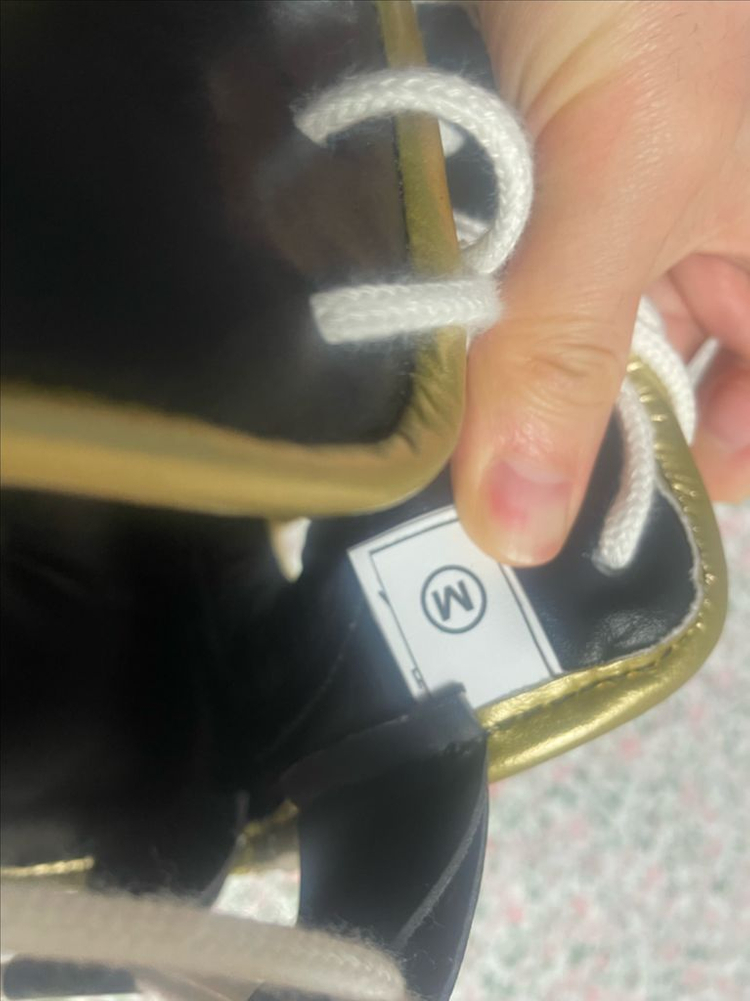 티그라오 커스텀 블랙 골드 복싱 헤드기어m 새제품 이미지