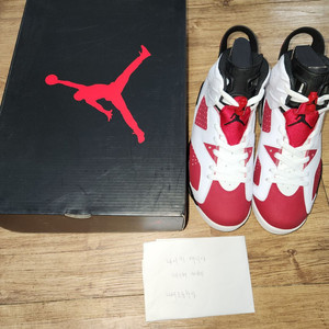 조던 6 레트로 카마인 2014 260 이미지