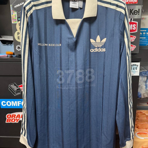 [XL] 아디다스 그래픽 MRC 롱슬리브 저지 크루 네이비 이미지