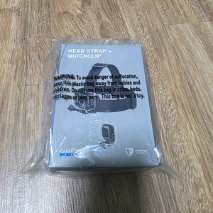 고프로 헤드스트랩 + 퀵클립 세트