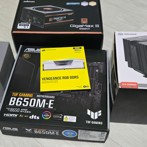 라이젠 7800x3d 4080 ddr5 32g b650m 필아요