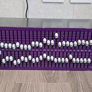 클락테크닉 이큐 이퀄라이저 듀얼 30밴드 45mm 페이더 EQ SP1G