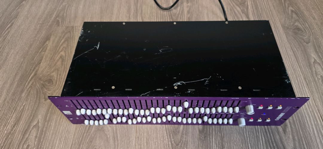 클락테크닉 이큐 이퀄라이저 듀얼 30밴드 45mm 페이더 EQ SP1G--1