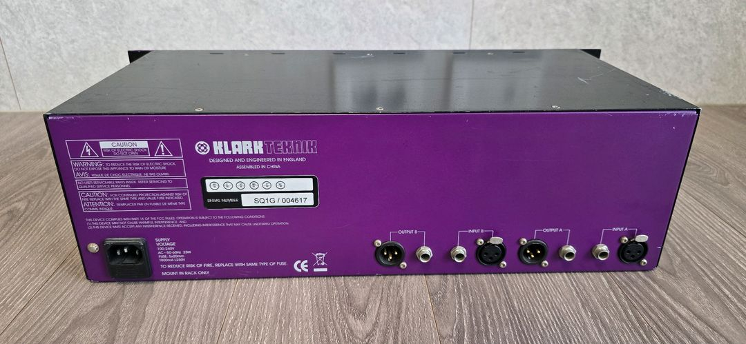 클락테크닉 이큐 이퀄라이저 듀얼 30밴드 45mm 페이더 EQ SP1G--2