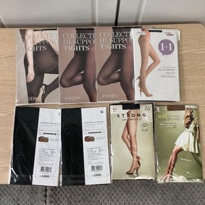 비비안, 비너스, 다이소 스타킹 모음 - 8개 일괄 판매