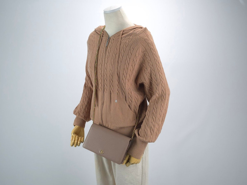 구찌 GG 마몽 미니 체인 백 크로스백 토프 이미지