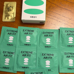 바른생각 콘돔 9개입