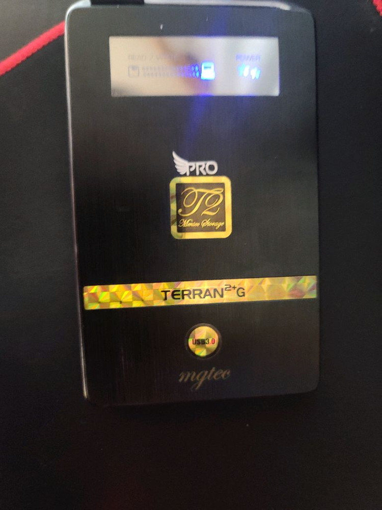 외장하드 엠지텍 MG25 테란2+G (1TB)--1