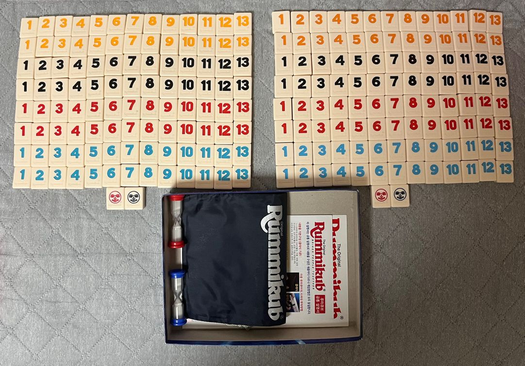 루미큐브 클럽 보드게임 2개 일괄--1