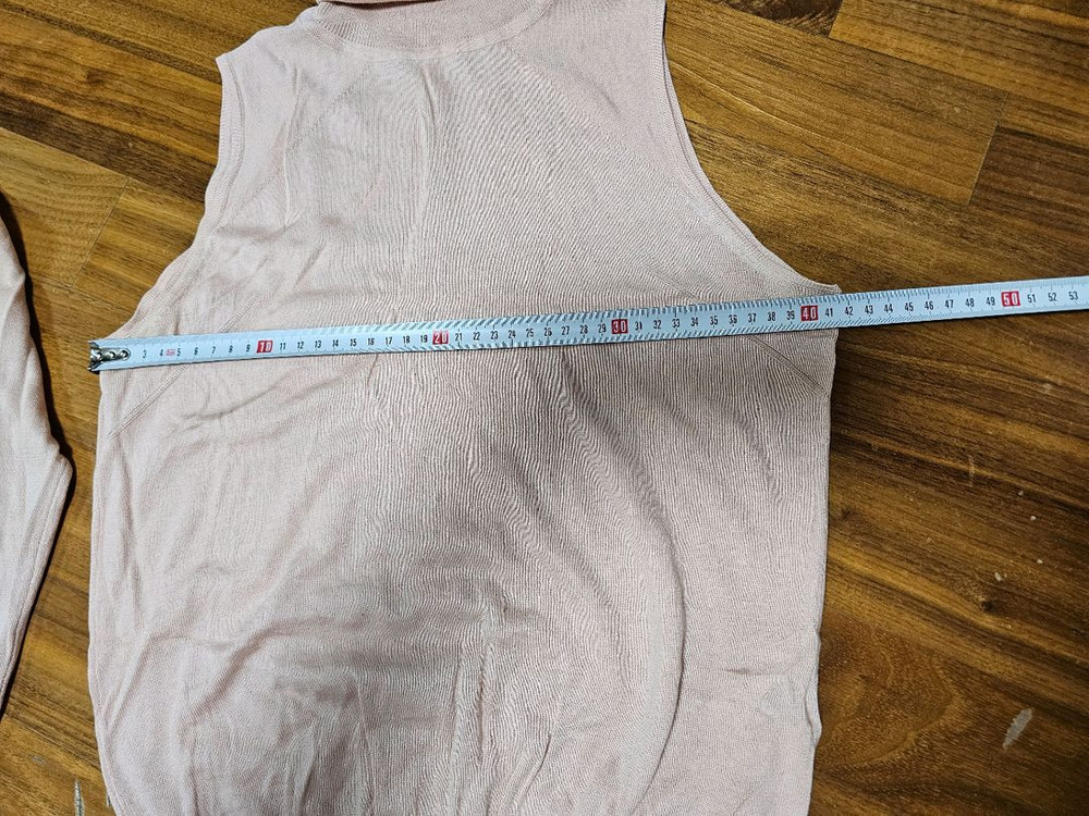 캐시미어 실크 혼방 터틀넥 니트 세트 목폴라 가디건--1