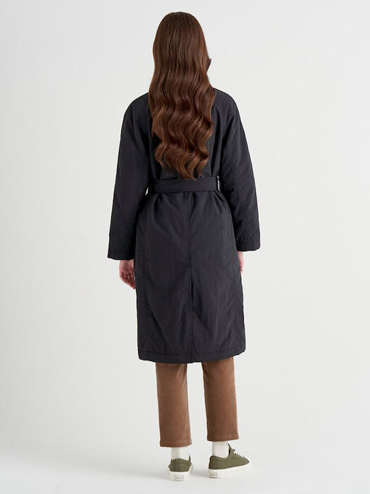 빈폴레이디스 벨티드 패딩 코트--2