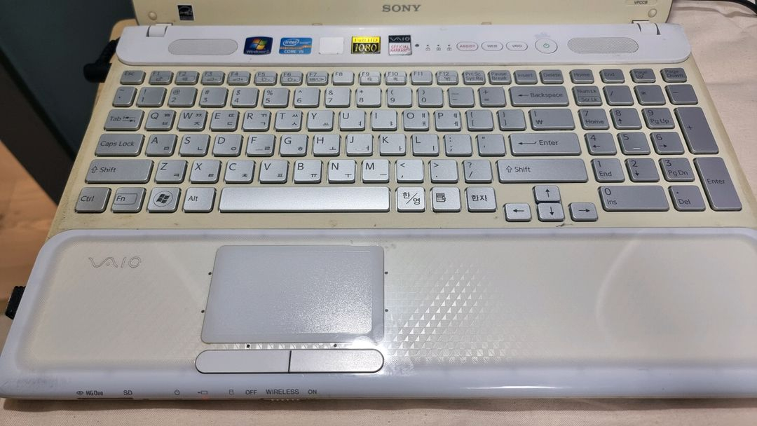 소니 바이오 15인치 vpccb15fk--2