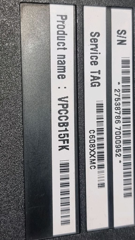 소니 바이오 15인치 vpccb15fk--4