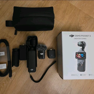 DJI 오즈모 포켓3 크리에이터 콤보 풀박스 판매합니다 :)
