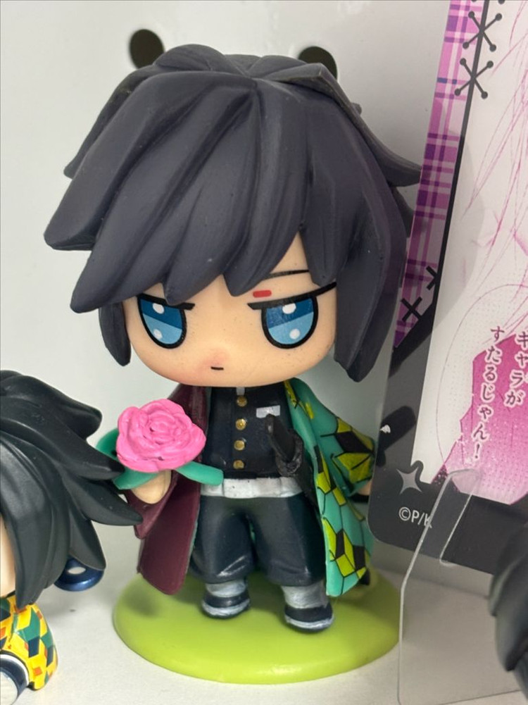 귀멸의 칼날 미니 귀살대+기유 팝마트 피규어 일괄 판매--1