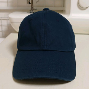 네이비 무지 캡 모자 (직거래만 가능)