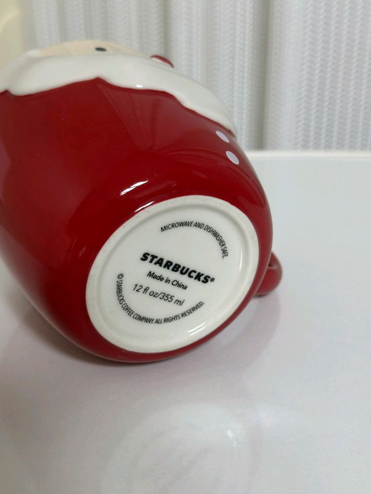 스타벅스 홀리데이 산타 머그컵 355ml--8