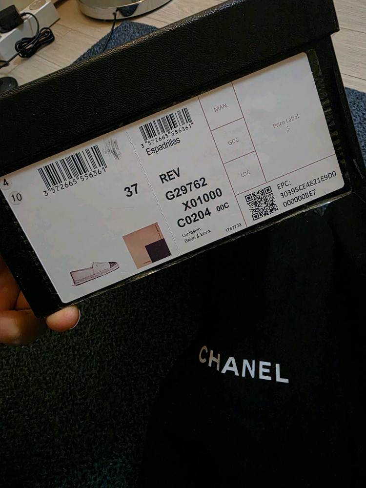 샤넬 에스파듀 스니커즈--8