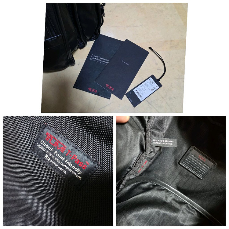 투미 정품 티패스 비지니스 클래스 레더 브리프팩--8