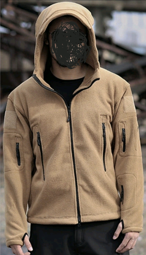 텍티컬 후드 자켓--2