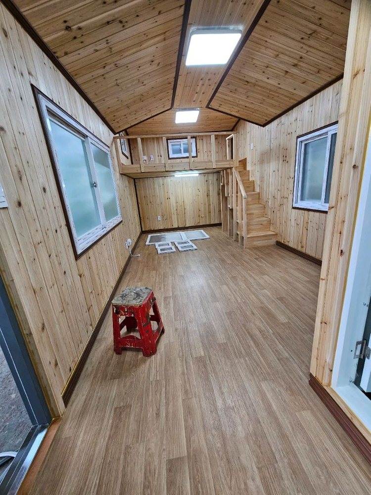 고급 3*7 복층 다락형 농막, 농촌체류형쉼터, 이동식주택, 컨테이너 1500만원--6