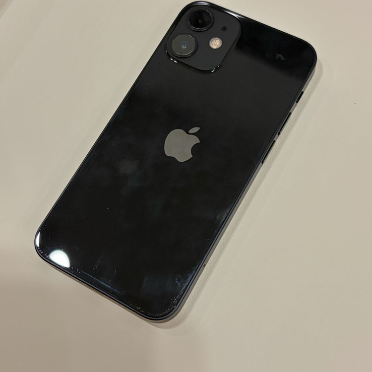 [일괄] 아이폰 12mini 블랙 128GB + 박스 + 충전 케이블 3ea--5