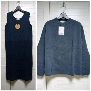 SJ WANI 니트 셋업(원피스 + 풀오버) 55 ㅡ새상품 이미지