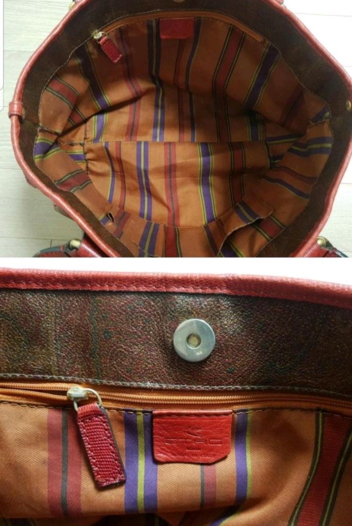 에트로 정품 숄더백--5