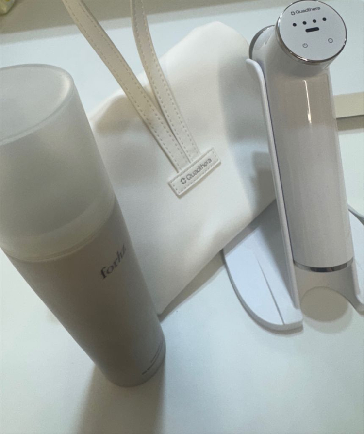 쿼드쎄라 V1 거치대+폴더블 백+포헤르츠 새상품 1통+정품 박스+카드--4