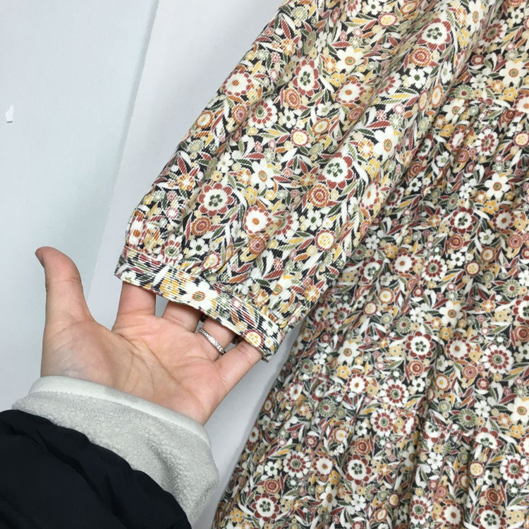 써스데이아일랜드 공효진 코듀로이 원피스 M 이미지