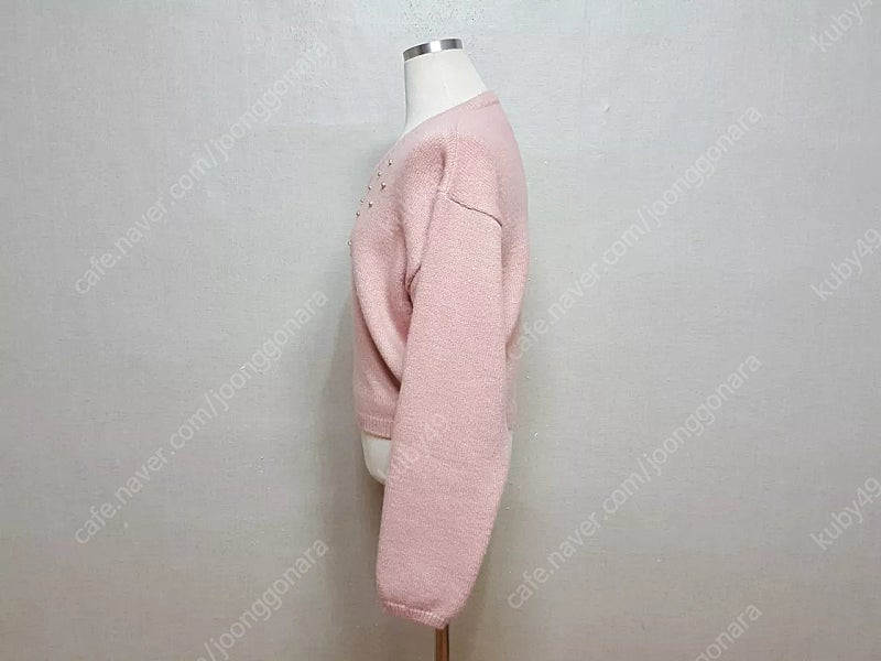 미착용)진주장식 크롭 여성 니트 55-66--5