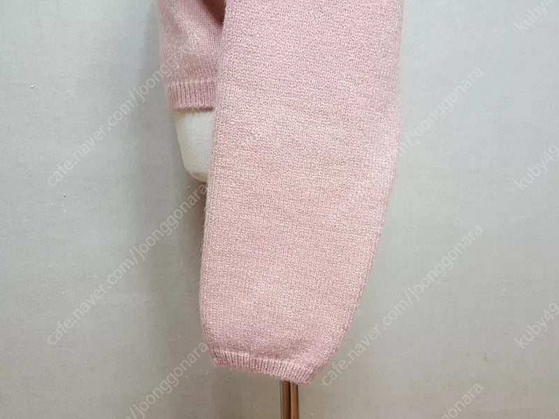 미착용)진주장식 크롭 여성 니트 55-66--6