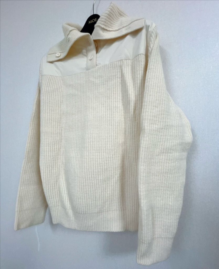 [새상품]한섬90% 랑방 캐시미어혼방 니트탑--2