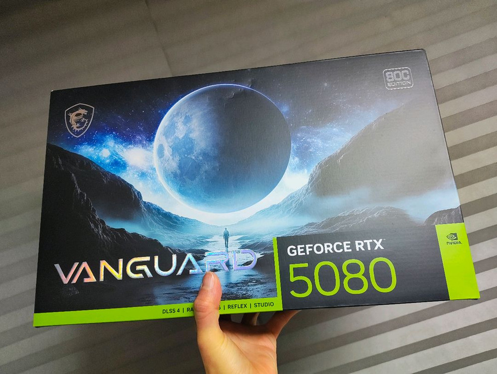 msi rtx5080 뱅가드 그래픽카드--0