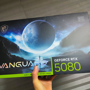 msi rtx5080 뱅가드 그래픽카드